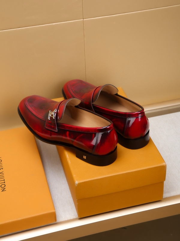 ルイヴィトン靴角部分ディテール